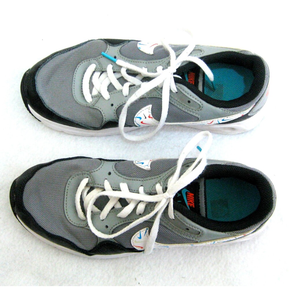 NIKE AIR MAX Boys (Size 5.5Y) Gray Athletic Walking Running Shoes Sneakers - Picture 6 of 6